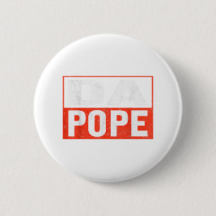 Pope Bobby Chicago Shirt – Funny Da Pope Catholic  6 Cm Round Badge