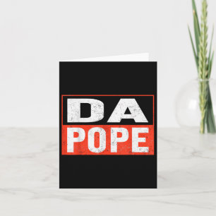 Pope Bobby Chicago Shirt – Funny Da Pope Catholic Card