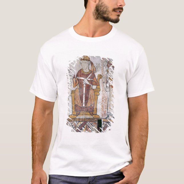 Pope Clement IV Investing Charles of Anjou T-Shirt (Front)
