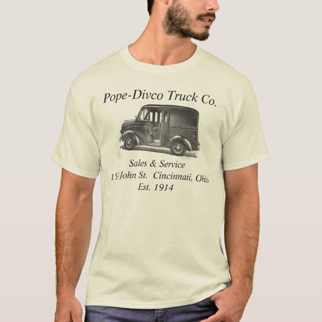 Pope-Divco Truck Co. T-Shirt (Front)
