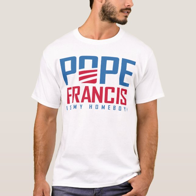 Pope Francis T-Shirt (Front)