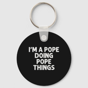 Pope Gift Funny Surname Family Tree Birthday Reuni Key Ring