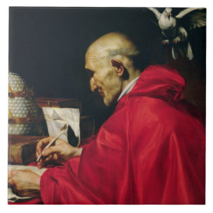 Pope Gregory the Great Tile