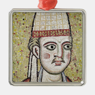 Pope Innocent III Metal Tree Decoration
