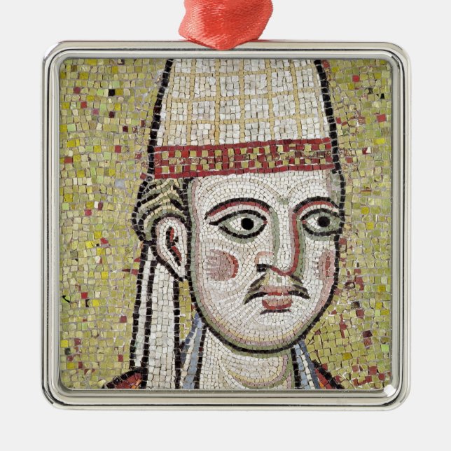 Pope Innocent III Metal Tree Decoration (Front)