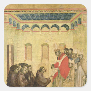 Pope Innocent III Square Sticker