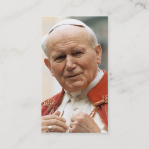 Pope John Paul II Beatification Card