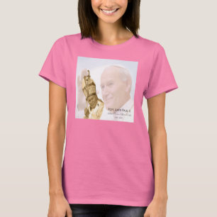 Pope John Paul II Collage T-Shirt