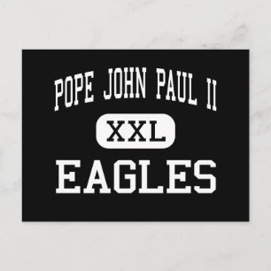 Pope John Paul II - Eagles - High - Boca Raton Postcard