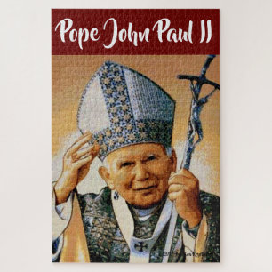 Pope John Paul II JIGSAW PUZZLE...THE POLISH POPE Puzzle