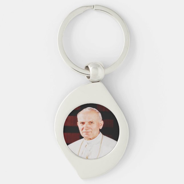 Pope John Paul II Key Ring (Front)