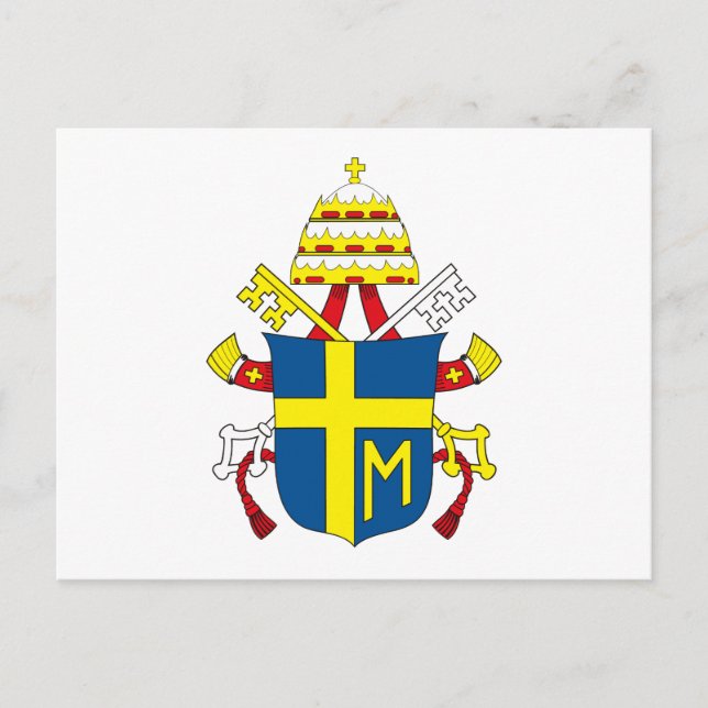 Pope John Paul II Postcard (Front)