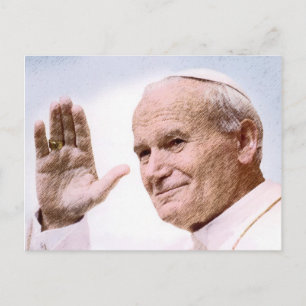 Pope John Paul II Prayer Beatification Card