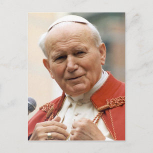 Pope John Paul II Prayer Beatification Card