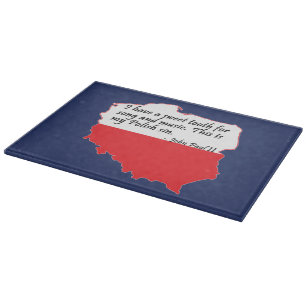 Pope John Paul II Quote Cutting Board
