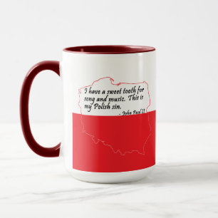 Pope John Paul II Quote Mug