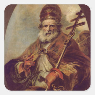 Pope Leo I Square Sticker