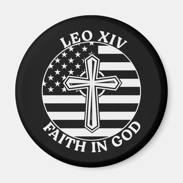 Pope Leo the 16th Leo XIV Magnet (Front)