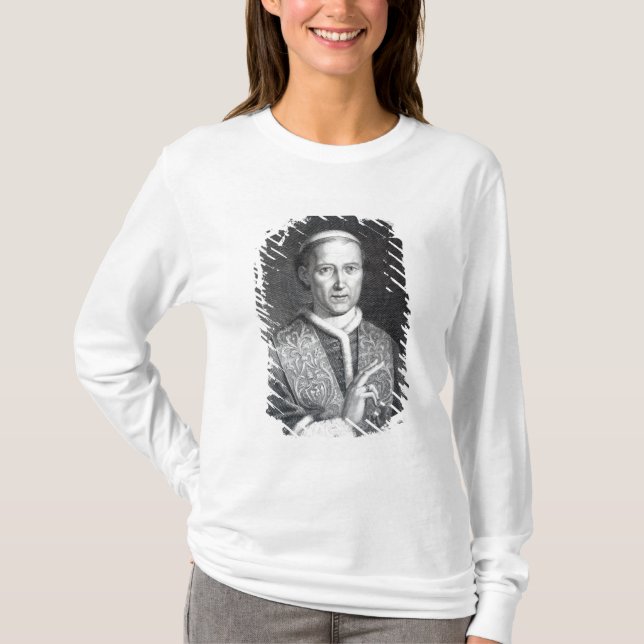 Pope Leo XII, engraved by Raffaele Persichini T-Shirt (Front)