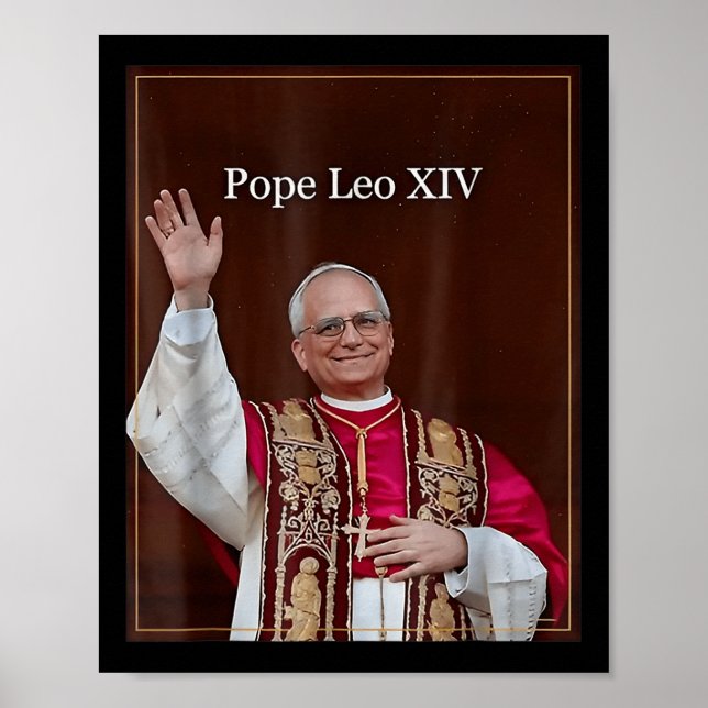 Pope Leo Xiv 0  Poster (Front)