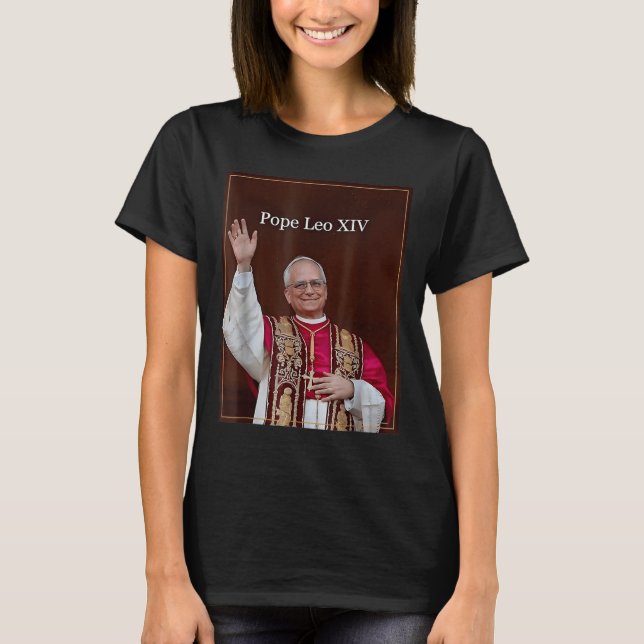 Pope Leo Xiv 0  T-Shirt (Front)