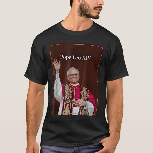 Pope Leo Xiv 0  T-Shirt (Front)