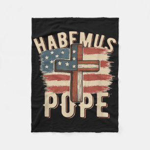 Pope Leo Xiv Catholic Church Christian Faith Pope Fleece Blanket
