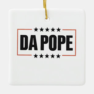  Pope Leo XIV Christian Church Da Pope  Ceramic Ornament