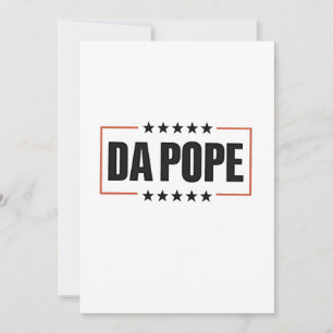 Pope Leo XIV Christian Church Da Pope Holiday Card