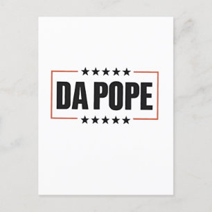  Pope Leo XIV Christian Church Da Pope  Invitation Postcard