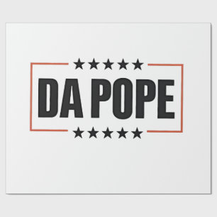 Pope Leo XIV Christian Church Da Pope Wrapping Paper