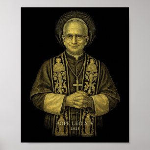 Pope Leo Xiv New Pope 2025 Poster