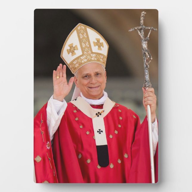 Pope Leo XIV Pentecost Sunday 2025 Plaque (Front)