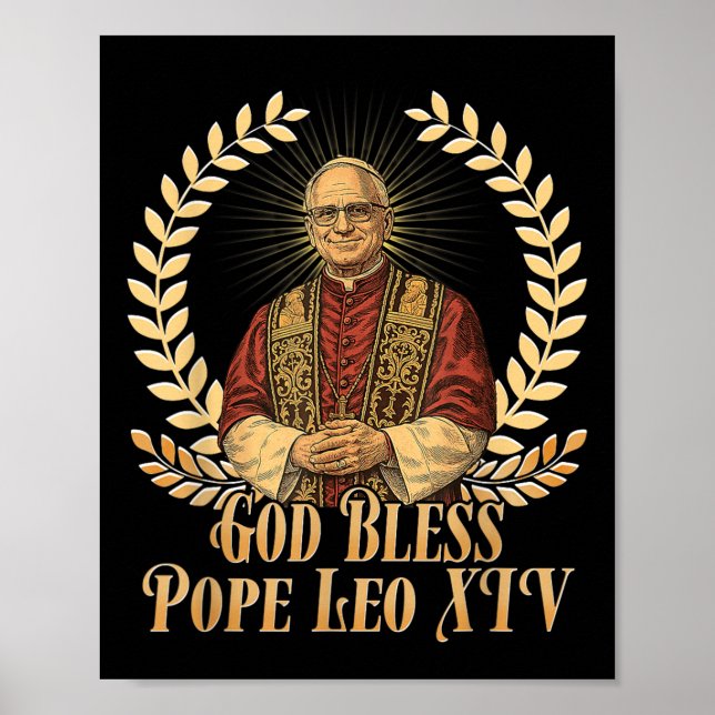 Pope Leo Xiv Robert Francis Prevost _7  Poster (Front)