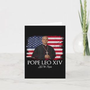 Pope Leo Xiv Robert Francis Prevost First American Card