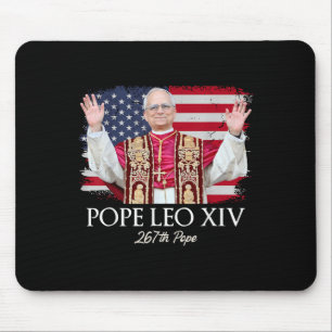 Pope Leo Xiv Robert Francis Prevost First American Mouse Pad