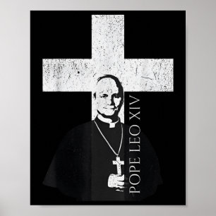 Pope Leo Xiv Robert Francis Prevost  Poster