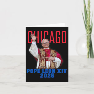 Pope Leon Xiv 2025 – Chicago’s First American Pope Card