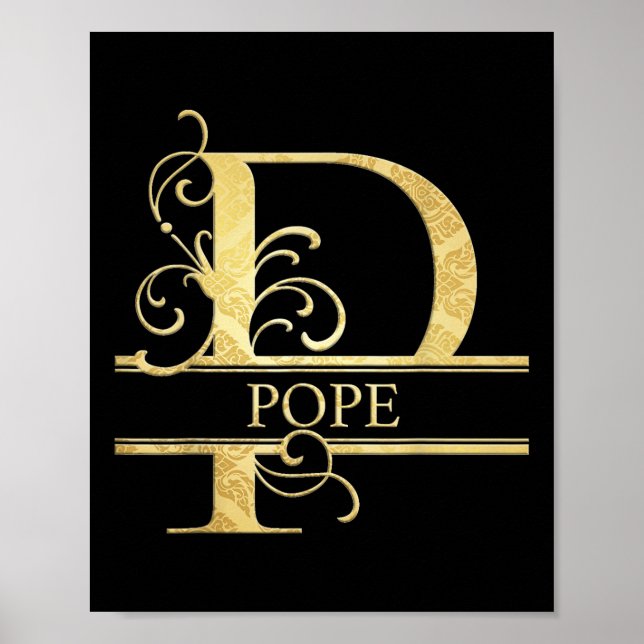 Pope Name _1  Poster (Front)