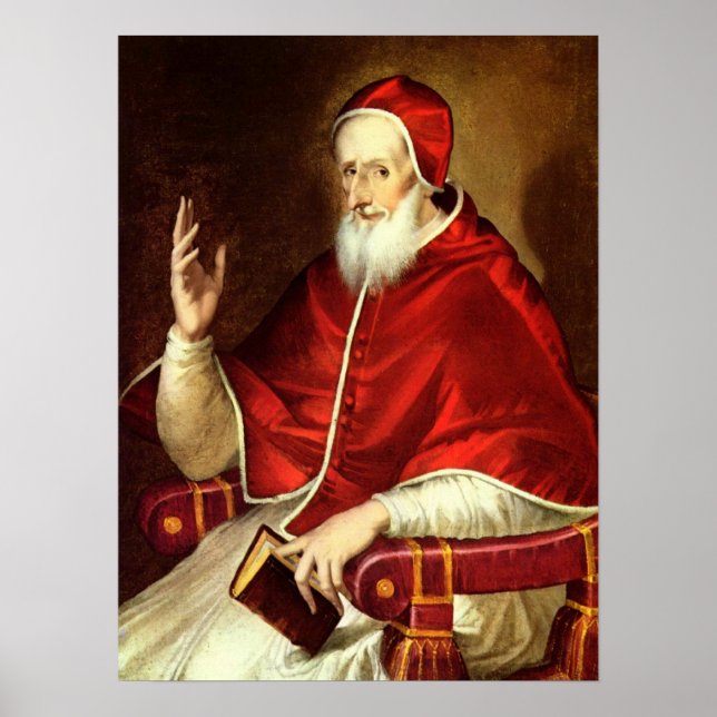 Pope Pius V Poster (Front)