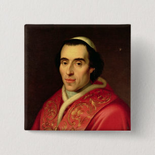 Pope Pius VII 15 Cm Square Badge