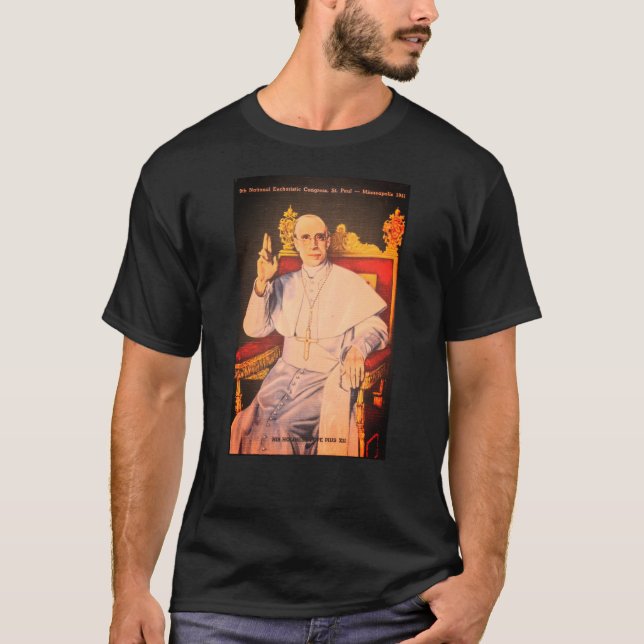 Pope Pius XII, Sovereign of the Vatican City State T-Shirt (Front)