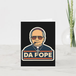 Pope Robert Prevost - Pope Leo Xiv - Da Pope  Card