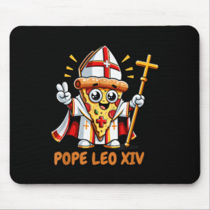 Pope Robert Prevost Pope Leo Xiv Da Pope Funny Piz Mouse Pad