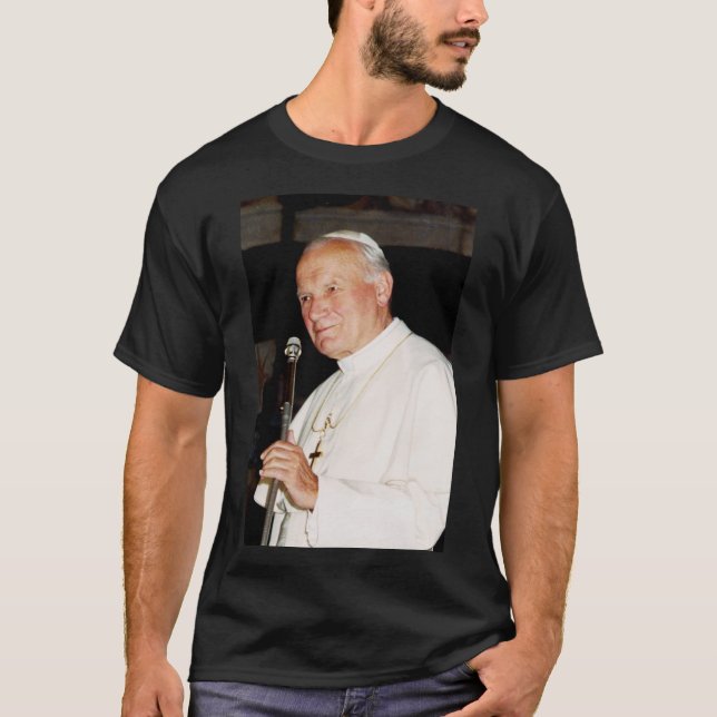 Pope Saint John Paul II T-Shirt (Front)
