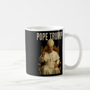 Pope Trump 2 Trump Pope Donald Trump Political Sat Coffee Mug
