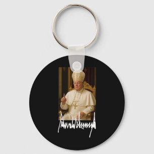 Pope Trump Funny American President Trump Vatican Key Ring