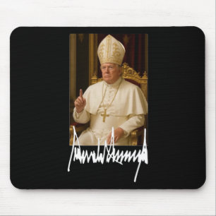 Pope Trump Funny American President Trump Vatican  Mouse Pad