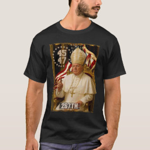 Pope Trump Funny President Trump  T-Shirt