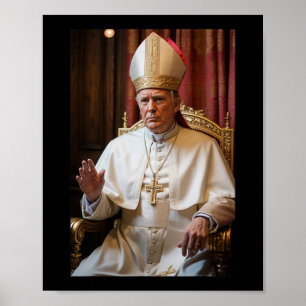 Pope Trump Funny President Trump Wants To Be The N Poster